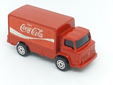 Vintage Coca-Cola Delivery Truck Toy Corgi Juniors Leyland Terrier 1:64 USED