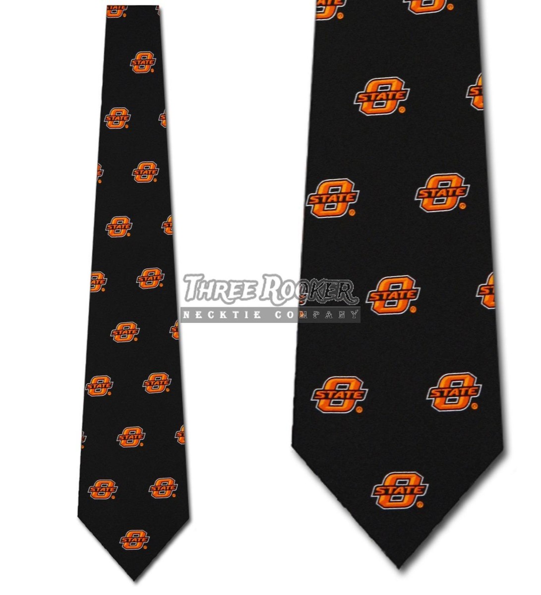 Oklahoma State Cowboys Woven Necktie - Officially Licensed Polyester Team Tie
