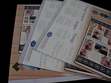 Vintage Photo Mounting Paper 6 Colors 6 Sheets Creative Memories