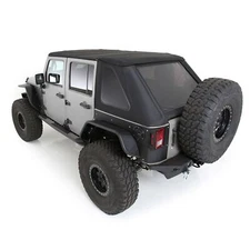 Smittybilt 07-18 Fits Jeep Wrangler JK Bowless Combo Top Kit With Tinted Windows