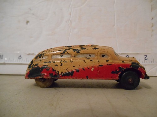 #1066#----VTG TOY CAR The Sun rubber co. 2dr. 1930 22838281 4in long - Picture 2 of 6