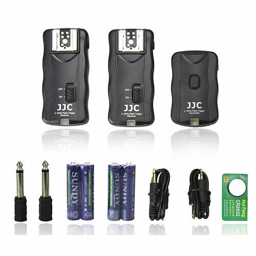 JJC JF-G2 Wireless Remote Control & Flash Trigger Kit For SB5000 600EX YN600EX - Picture 1 of 5