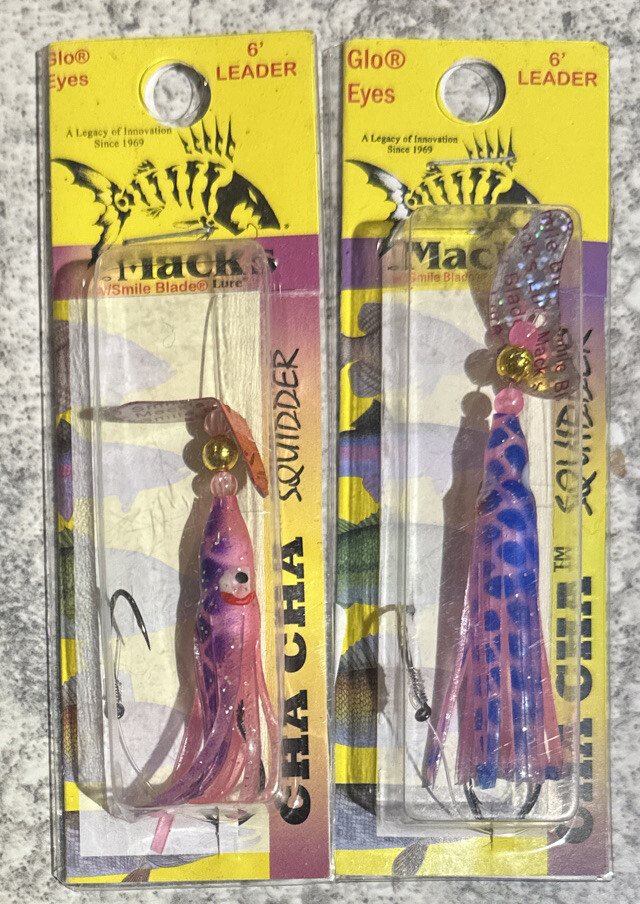 2 Packs Mack's Cha Cha Kokanee Squidder Pink Purple 60029 | eBay Mack 's Lure Cha Cha 2 " Squidderシリーズ