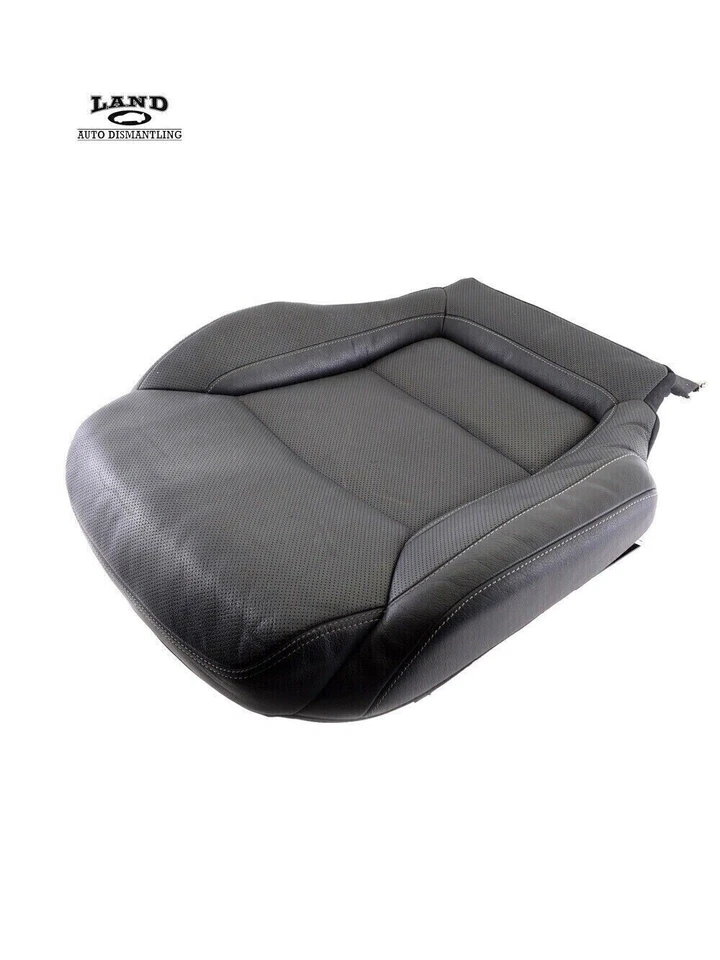 MERCEDES R231 SL-CLASS DRIVER/LEFT FRONT LOWER SEAT CUSHION LEATHER BLACK - Image 2 of 4