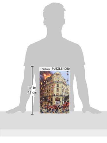 Piatnik Puzzle 1000 Pezzi 'Ambulanza D'Emergenza' Di Francois Ruyer, Serie Ruyer 5372, Alta Qualità, Sfida Per Adulti E Appassionati