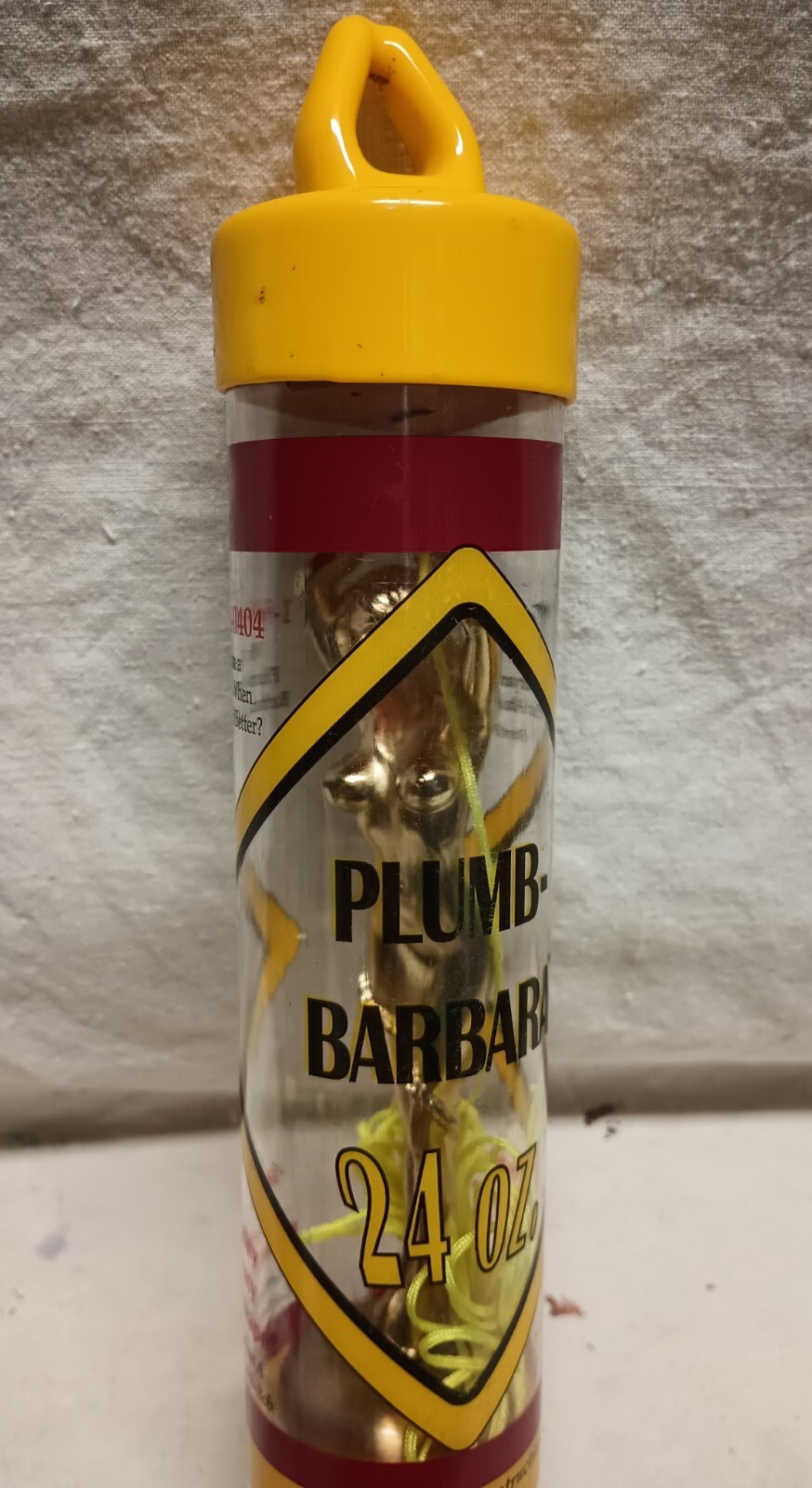 Vintage Plumb Barbara Brass Plumb Bob Uncensored Version Mint In Nmint