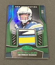 2017 PANINI CERTIFIED MIKE WILLIAMS 4 COLOR  PATCH MIRROR GREEN SP RC #’d 5/5!