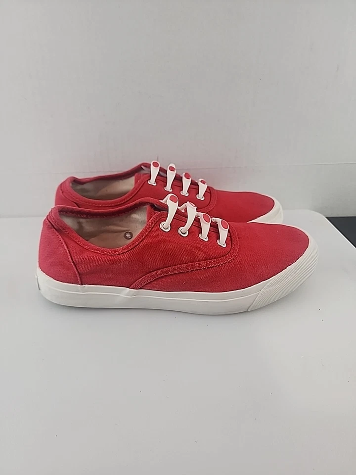 Zapatos de lona Pro Keds Royal Lo rojos para mujer talla 8 preppy informales Foto 2 de 4