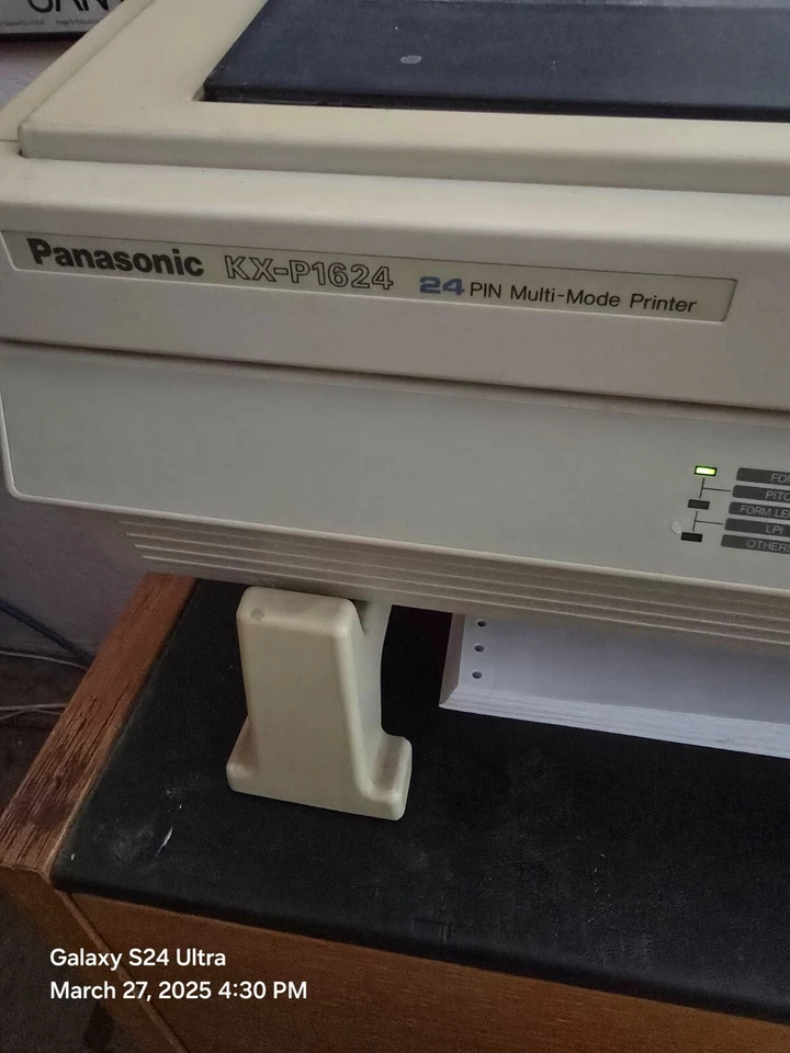 Panasonic Dot-matrix Printer KX-P1624 Bundle - Image 3 of 4