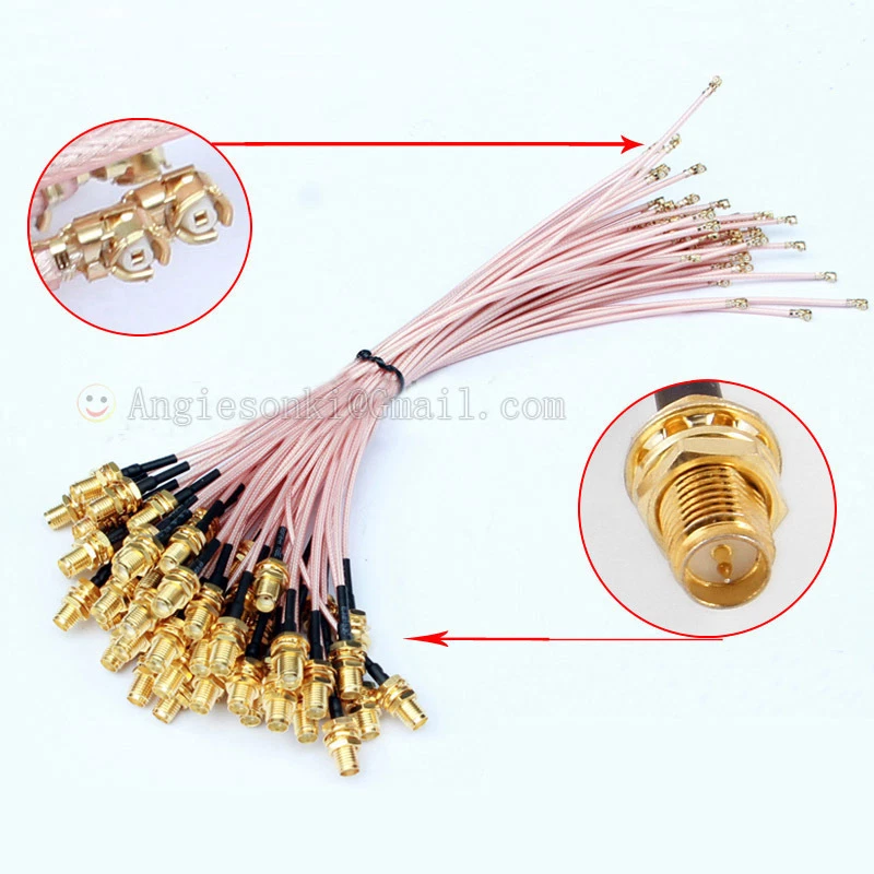 2.4GHz/5G 6dBi omni wifi Antenna RP-SMA male + Pigtail for Wlan Mini Pc U.FL/IPX - Image 4 of 4