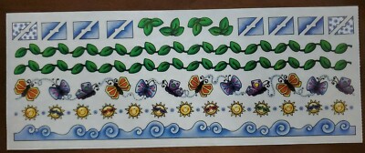 Provo Craft Borders & Corners Stickers by Fayette Skinner, SUMMER SENSATIONS