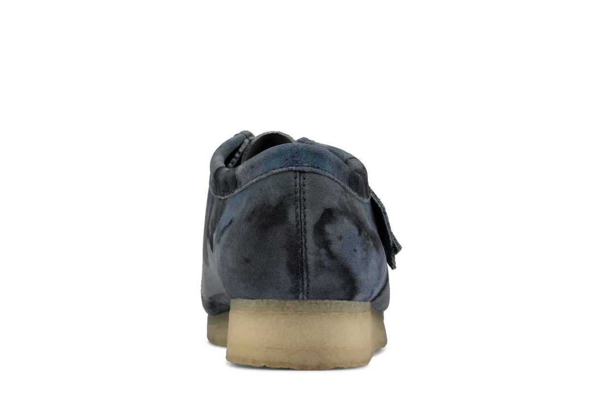 【Clarks】 Wallabee Blue Camo 21SP-I NEW MENS CLARKS ORIGINALS WALLABEE LIMITED EDITION BLUE CAMO