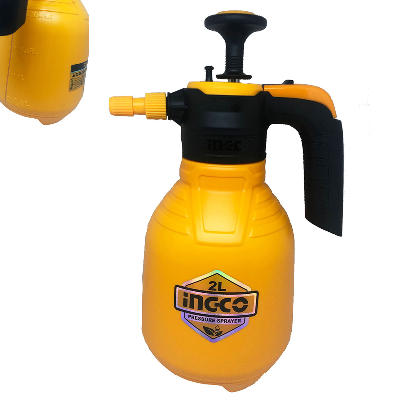 Ingco Spruzzatore Nebulizzatore 2 lt Vaporizzatore manuale Pompa irroratrice
