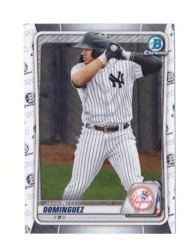 2020 Bowman Draft Chrome JASSON DOMINGUEZ Card Yankees Prospect BD151 Mint