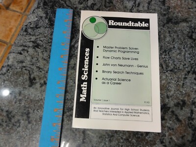 Roundtable Math Sciences Vol 1 Issue 1 1978 Dynamic Programming John Von Neumann