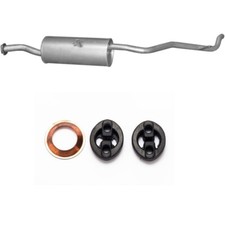 ESD Auspuff für Suzuki Samurai 4R 2-Türen 4x4  1.3 4WD Allrad + Anbausatz