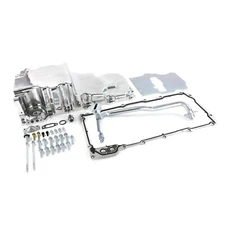 Polished LS Swap Conversion Oil Pan Kit Low Profile LS1 LS2 LS3 LS6 4.8 5.3 6.0