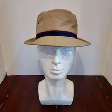 Dorfman Pacific Headwear Fishing Outdoor Bucket Hat Mens Beige