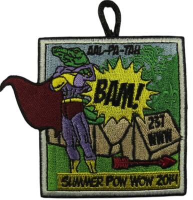 Aal-Pa-Tah 237 Gulf Stream FL Summer Pow Wow 2014 Patch BLK Bdr (NE 2225)