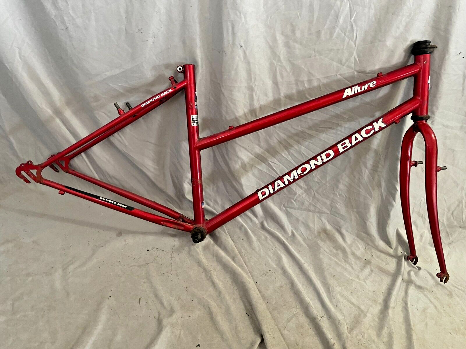 1990 Diamondback Alure MTB Bike Frame Set 17" Medium Chromol