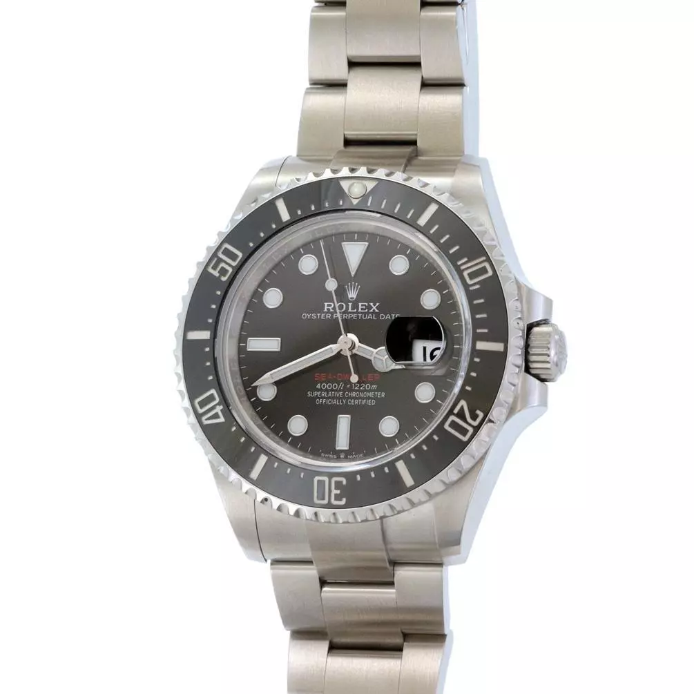 bytte rundt at se Lade være med Rolex Sea-Dweller Deepsea SSteel Date 45mm Men&#039;s Watch #126600 Box,  Papers | eBay