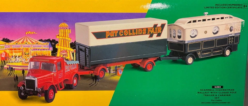 Corgi Classics Showman's Range Scammell Ballast Closed Pole Caravan 16502 - Image 3 of 4