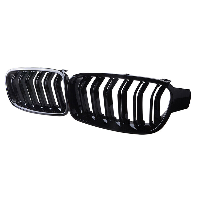 DWVV Kühlergrill Einsatz für BMW F20 F30, frontgrill einsatz für 320i 328i  330i 335i 428i(F20 F30, Blau)