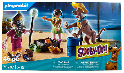 Playmobil 70707 Scooby-DOO! Abenteuer mit Witch Doctor Lagerfeuer Strand NEU OVP