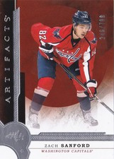 16-17 Artifacts Zach Sanford /799 Rookie Redemption Winnipeg Jets 2016