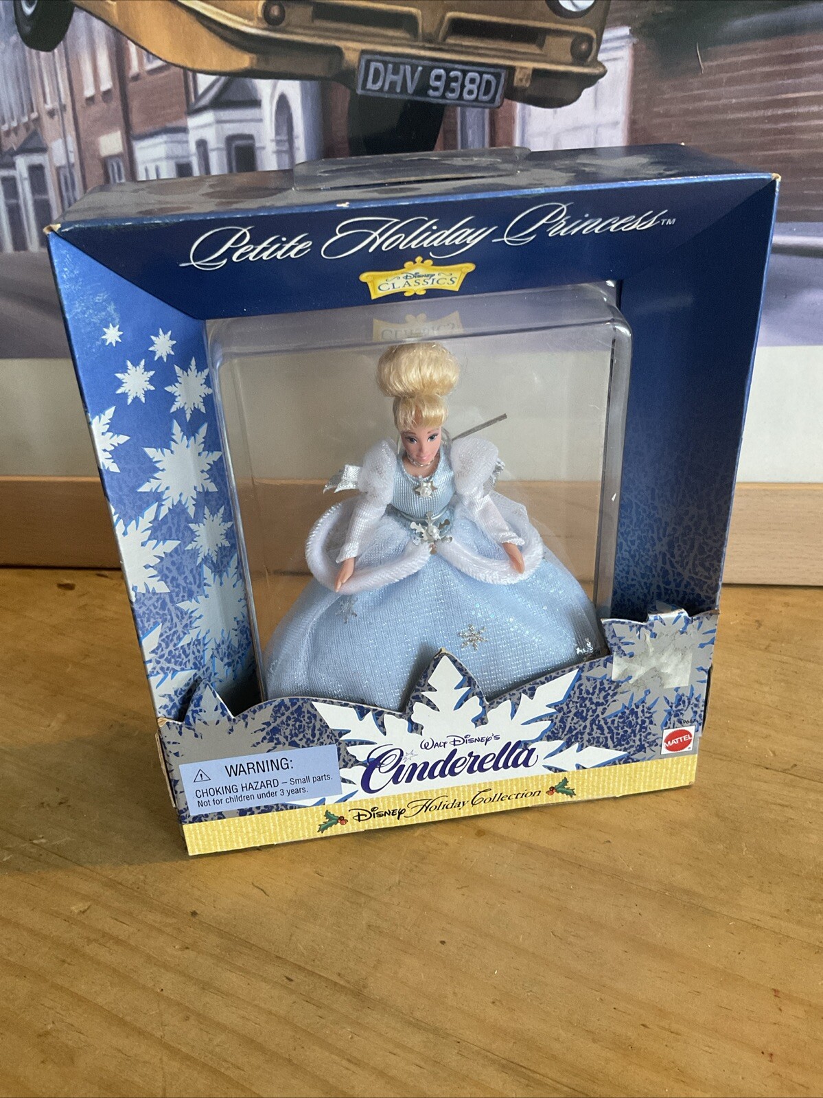 Disney Classics Cinderella Petite Holiday Princess Christmas Ornament New In Box