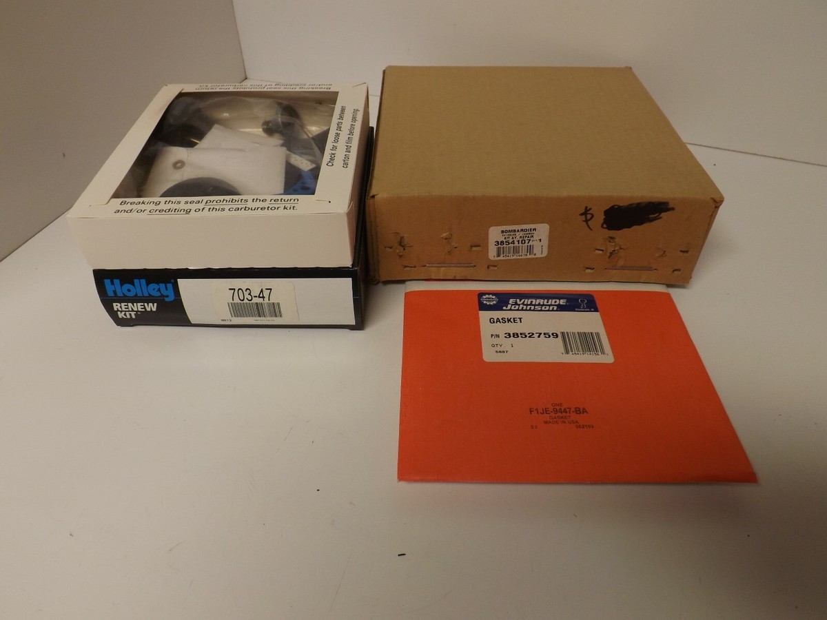 BRP OMC 987319 Volvo Penta 3854107 5.0 5.8 sterndrive Holley model 
