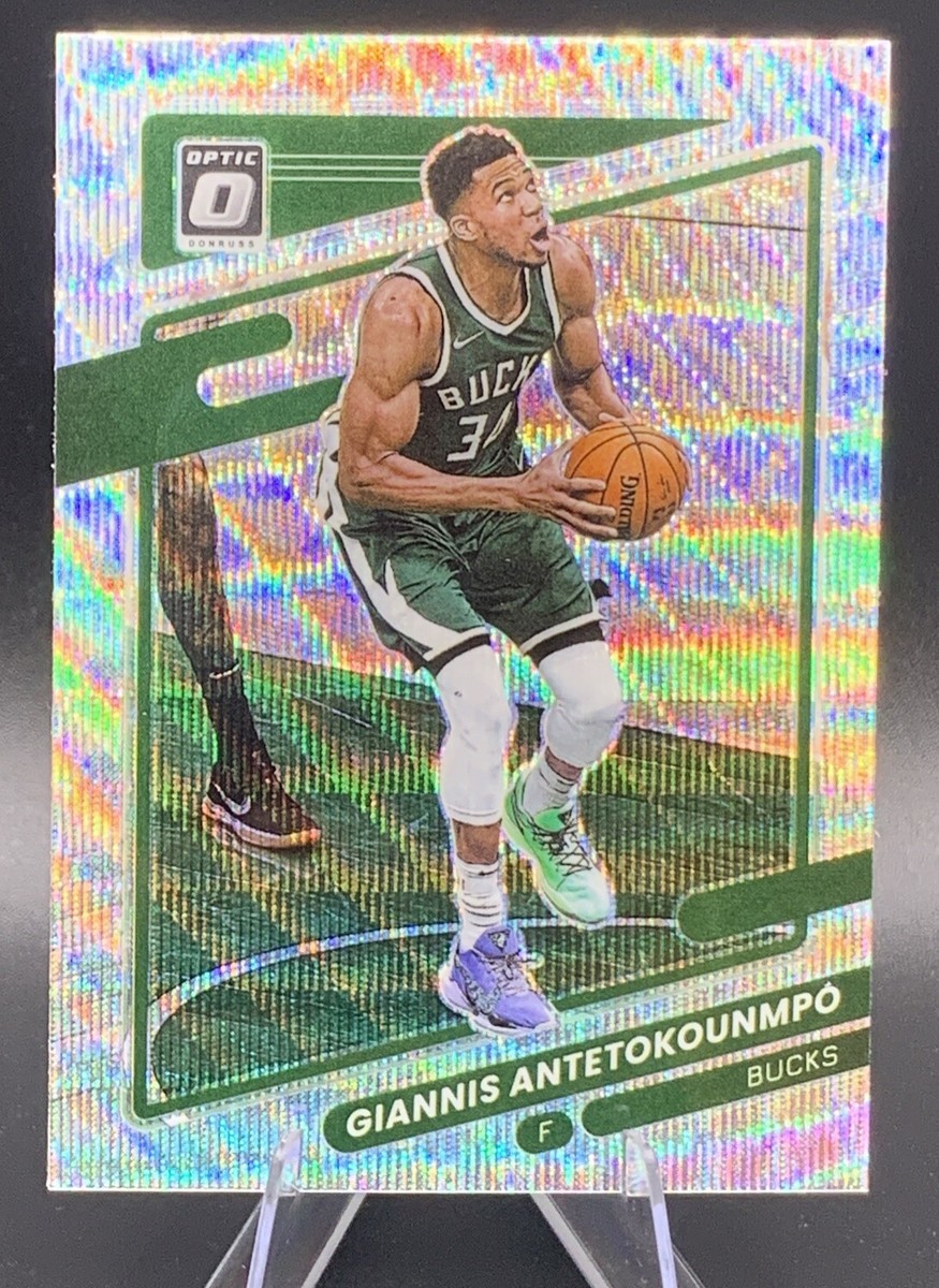その他 Giannis Antetokounpo Silver Prizm Optic Giannis Antetokounmpo 2021-22 Donruss Optic #31 Silver