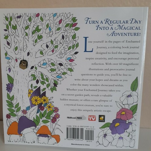 Colorama The ENCHANTED Journey A Special Coloring Journal Bonus Pencil Set Inclu - Picture 2 of 2