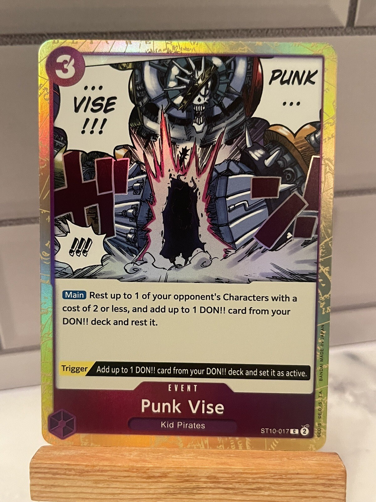 One Piece - Punk Vise - ST10-017 - ST10 Deck: Three Captains