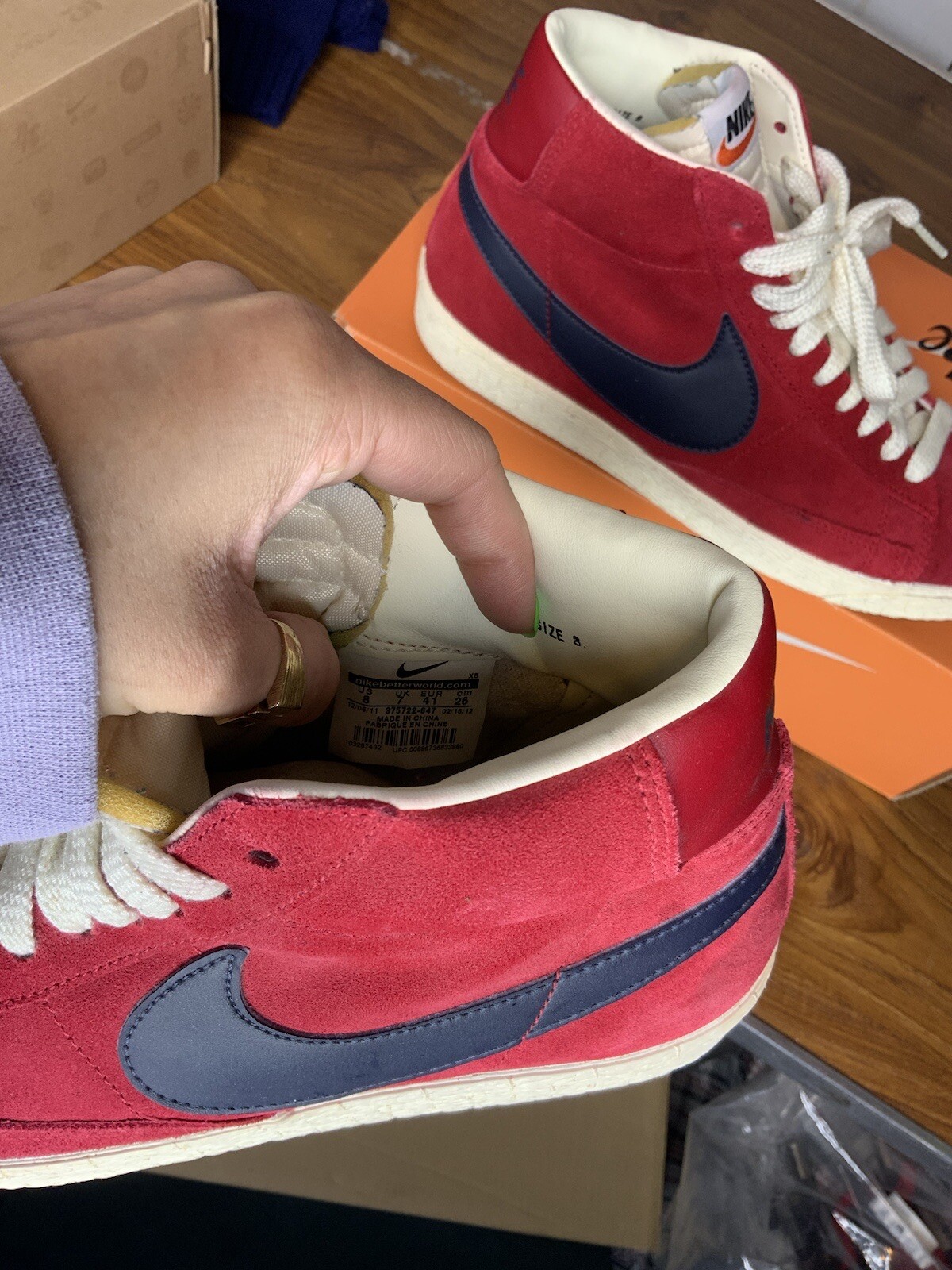 nike blazer high vintage nd