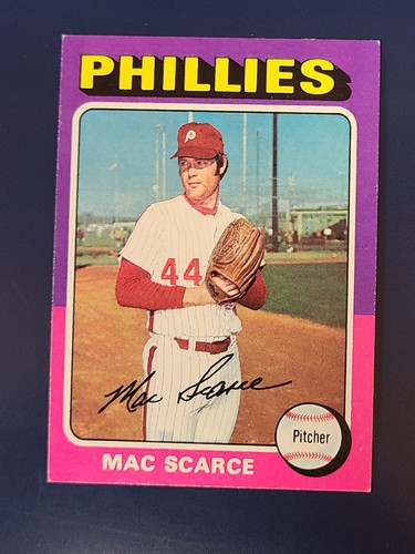 Tarjetas de béisbol Topps 1975 completan tu conjunto que elijas elegir cada una #440 - 660 - Imagen 125 de 262