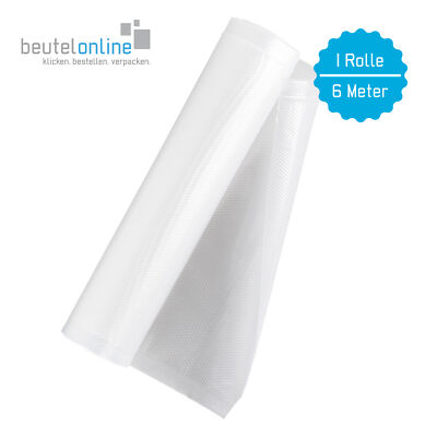 Vakuumrollen goffriert Lebensmittel 200 x 6000 mm 1 Stk. passend für Caso, Lava