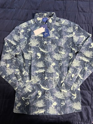 Chemise Boca Classic Homme – Dolphin Fish – Boutonnage Devant – Taille L