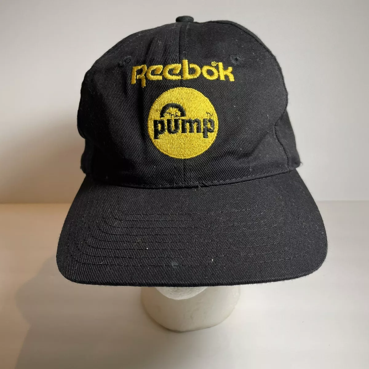 Blå Dømme Tilskynde Vintage Reebok Hat Snapback Cap Logo The Pump - Pump It Up | eBay