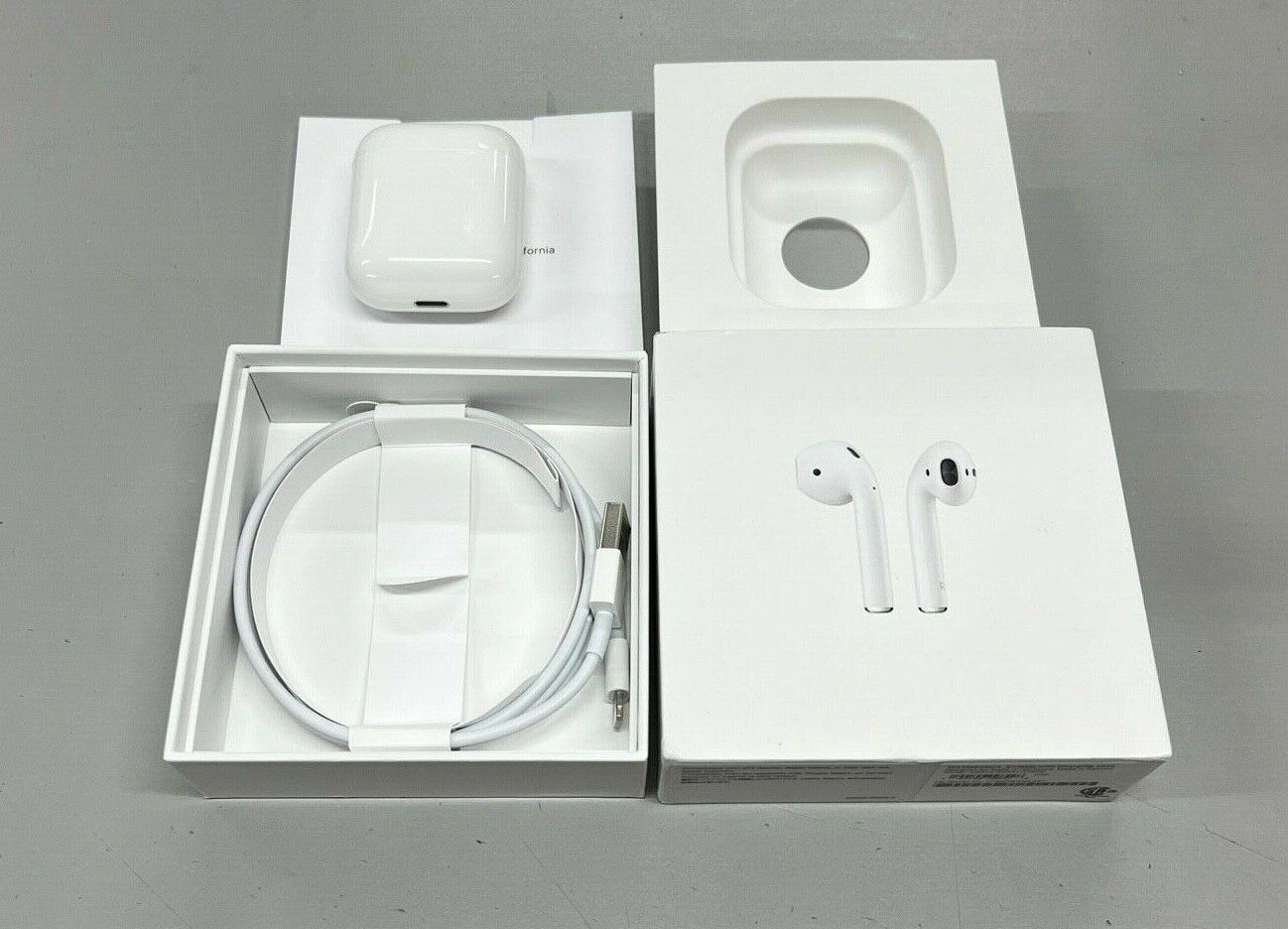 På forhånd Foresee grill Apple AirPods 2nd Generation with Charging Case - White MV7N2AM/A  703669904817 | eBay