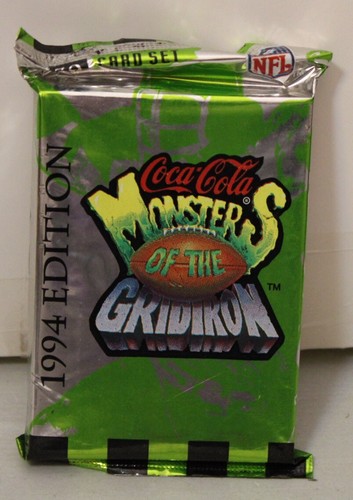 1994 Coca-Cola Monsters Of The Gridiron Collector Football 30 Card Sealed Set