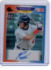 RYAN HOLGATE 2021 LEAF PRO SET METAL BASEBALL XRC ROOKIE AUTO /6