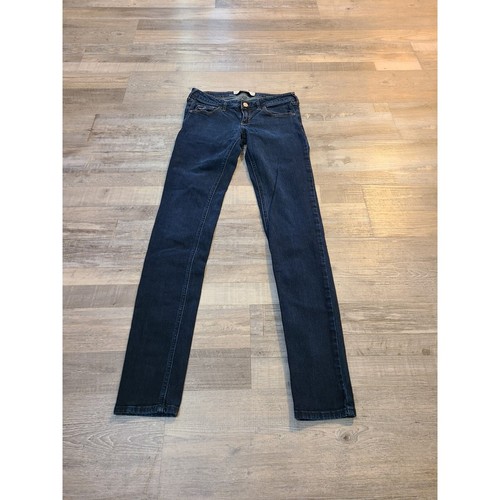 Hollister size 3 junior's darkwash skinny jeans eBay