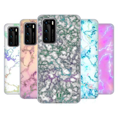 HEAD CASE DESIGNS IRIDISCENT MARBLE SOFT GEL CASE FOR HUAWEI PHONES 4