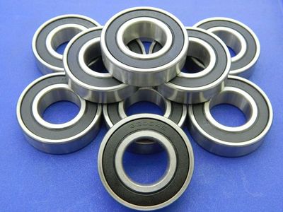 10 Stück 6205 2RS (25x52x15 mm)  Kugellager, Rillenkugellager