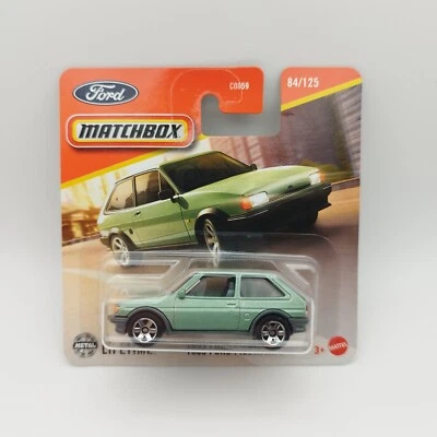 Matchbox Ford Fiesta MK2 1983 - Mainline 2025 - MB 84/125 - 1/64 - JBR40