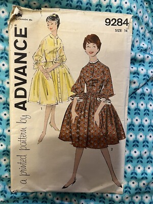 1940s dress fashion Simplicity 3162 1940s Dress Vintage Sewing Pattern – WeSewRetro main image 1