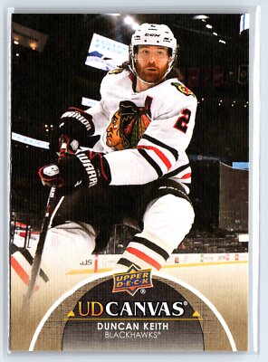 2021-22 Upper Deck UD Canvas #C19 Duncan Keith