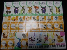 Pokemon Music Musical Note Card x25 Meloetta Eevee Lucario etc #3747