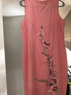 Kaleidoscope Ladies Dress peach size 14 /16 Gorgeous